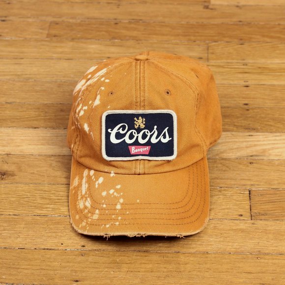 American Needle Accessories Coors Banquet Hat W Patch Distressed